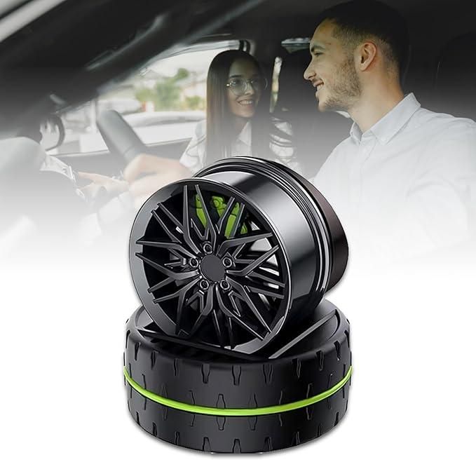Solar wheel car perfume