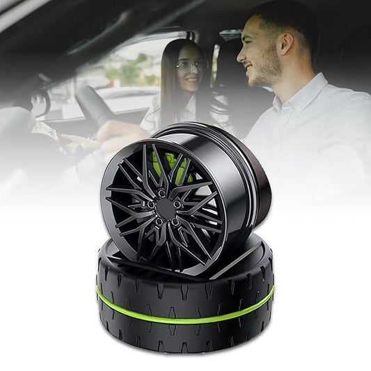 Solar wheel car perfume